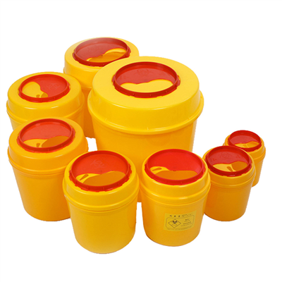 Kutija za oštre medicinske predmete s okomitim pritiskom-